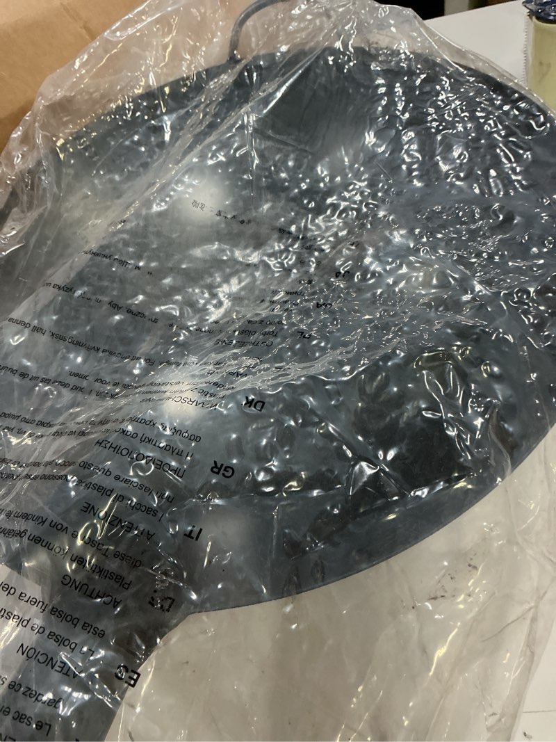 Condition photo showing Good Condition for yosukata 14" carbon steel wok with round bottom – pre-seasoned pow wok for stir fry – traditional chinese japanese black steel pan – outdoor cookware for gas stovetops, open fire, bbq, camping