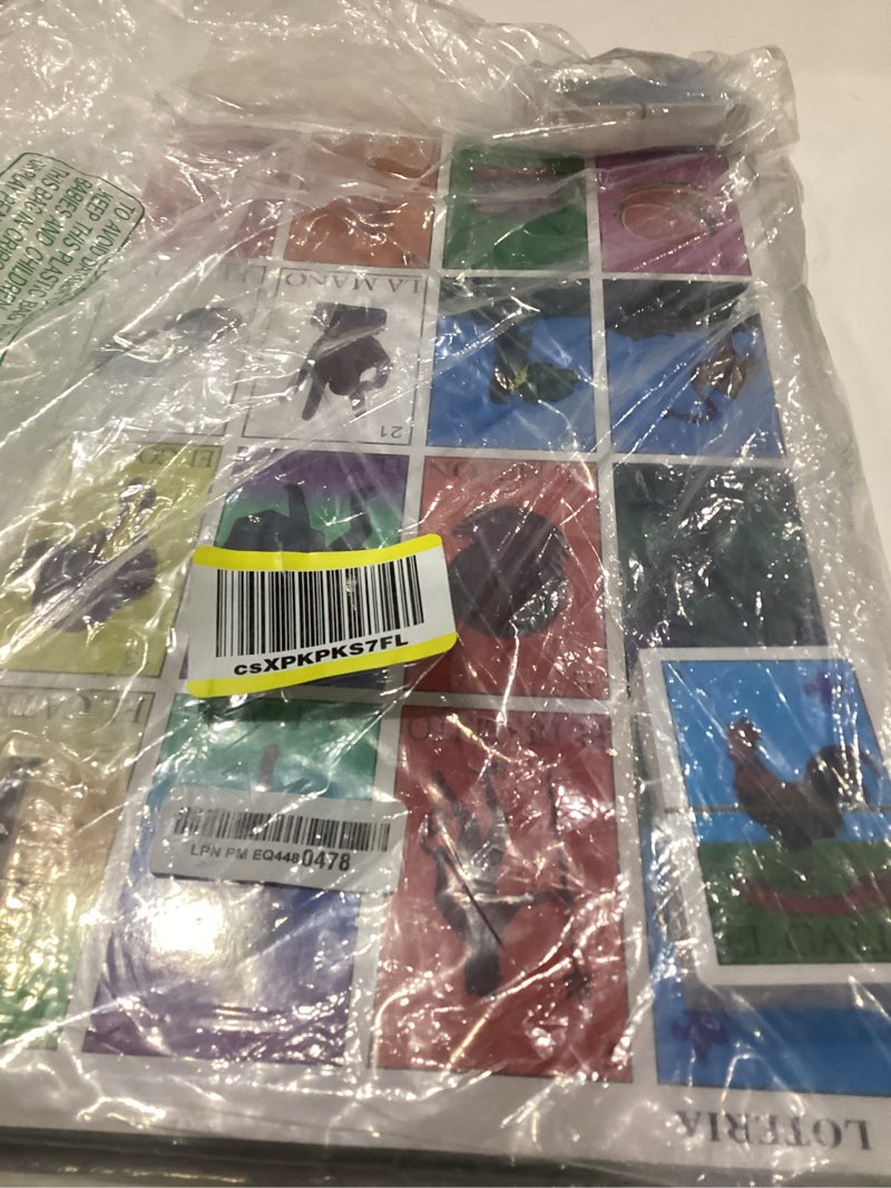 Condition photo showing Good Condition for don clemente autentica loteria mexican bingo set 20 tablets colorful and educational