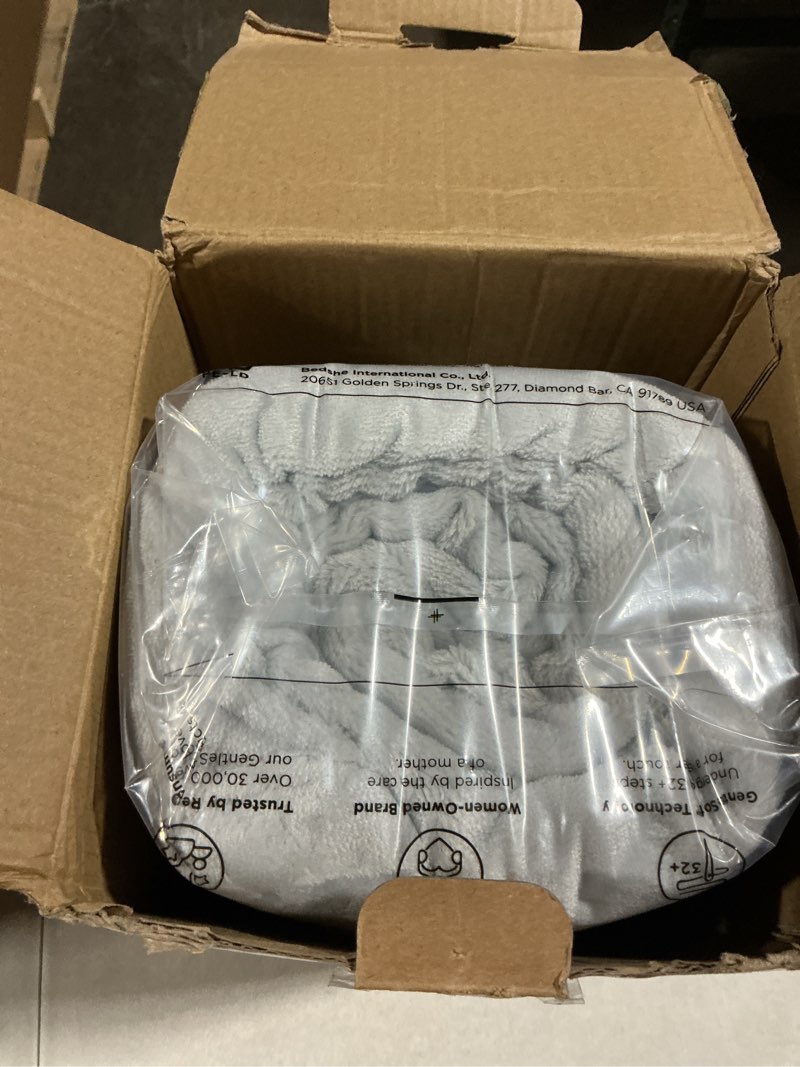 Condition photo showing Good Condition for Bedsure GentleSoft Fleece Bed Blankets Full Size Light Grey - Soft Lightweight Plush Fuzzy Cozy Luxury Blanket Microfiber, 84x90 inches Light Grey Full (84" x 90")