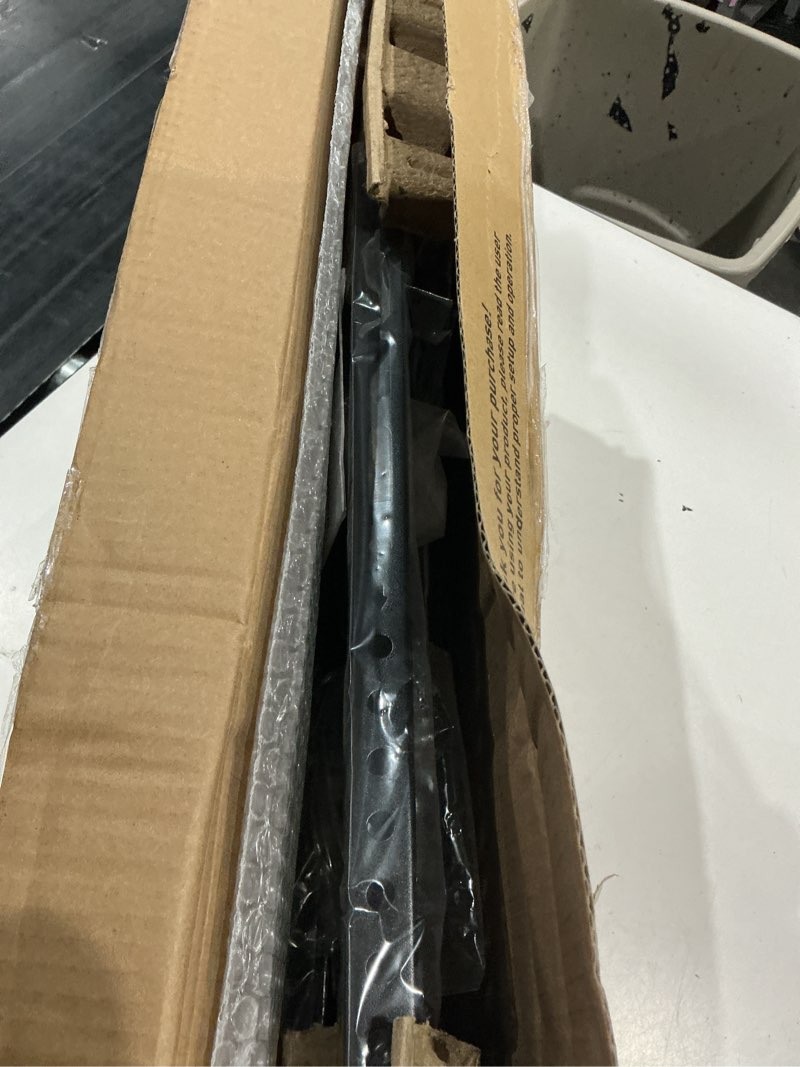 Condition photo showing Good Condition for perlesmith swivel universal tv stand mount for 32-86 inch lcd oled flat/curved screen tvs up to 99lbs-height adjustable table top tv stand/base with tempered glass base&wire management,vesa 600x400mm 32" to 86" screen