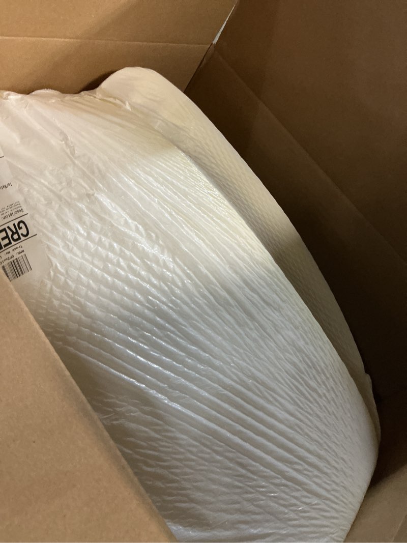 Condition photo showing As Is for Bedsure Large Dog Bed for Crate - Comfy Flat Pet Beds with Removable Washable Cover, Orthopedic Egg Crate Foam Crate Mat, Suitable for Pet Up to 50 lbs 35"L x 22"W x 3"Th Dark Grey