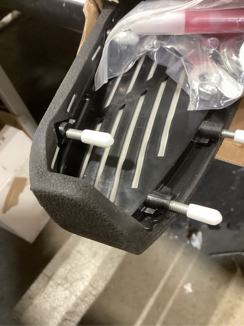 Condition photo showing Good Condition for 80994 front left driver side armrest repair kit fit for chevy silverado suburban tahoe avalanche for gmc sierra yukon 2010-2014 door panel with release handle above armrest 27in - black - gm# 84127280 driver side black