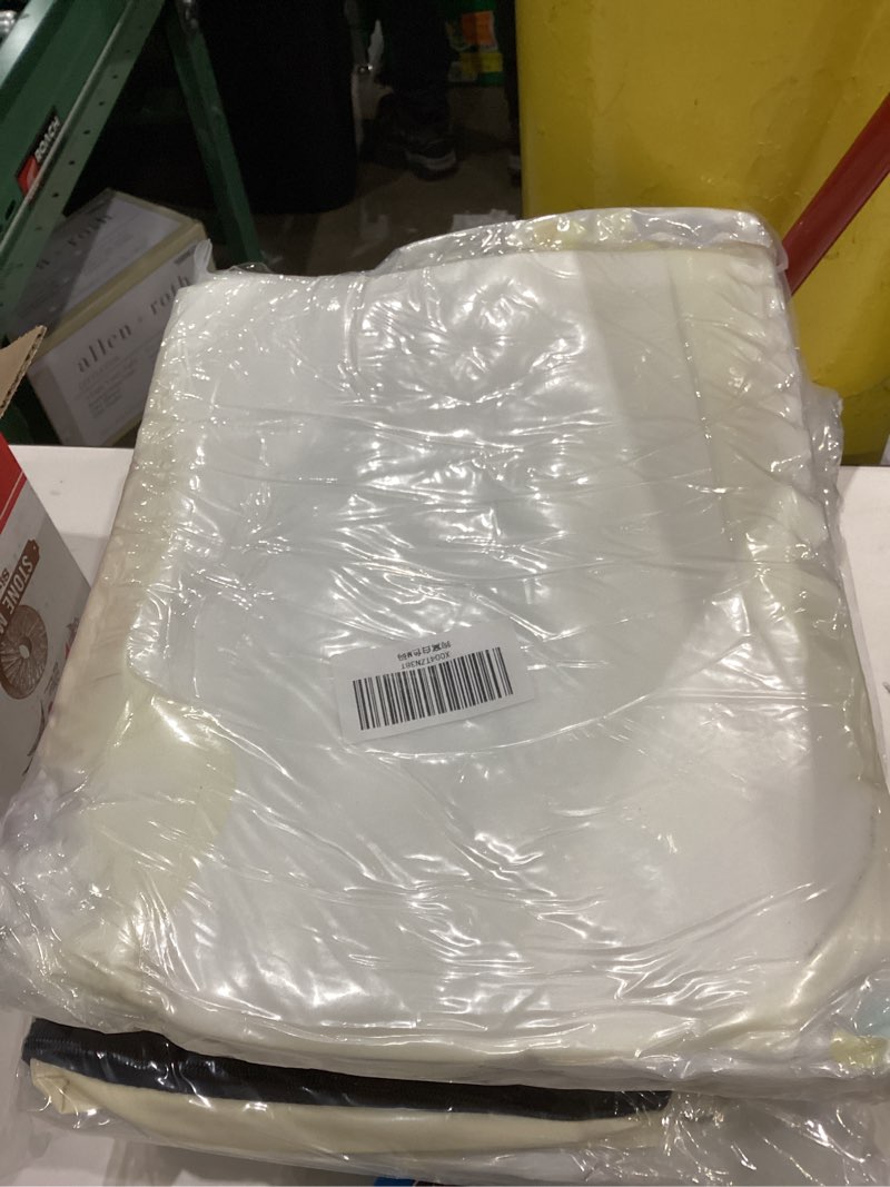 Condition photo showing New/Like New for SIMILAR TO M Dog Sofa Bed for Small Dogs – Orthopedic Couch with Supportive Bolster Sides, Easy-Clean Wipeable Surface, Removable Cover, Non-Slip Bottom, 21.6 × 18.5× 11 Inch Cream 21x18x10\"