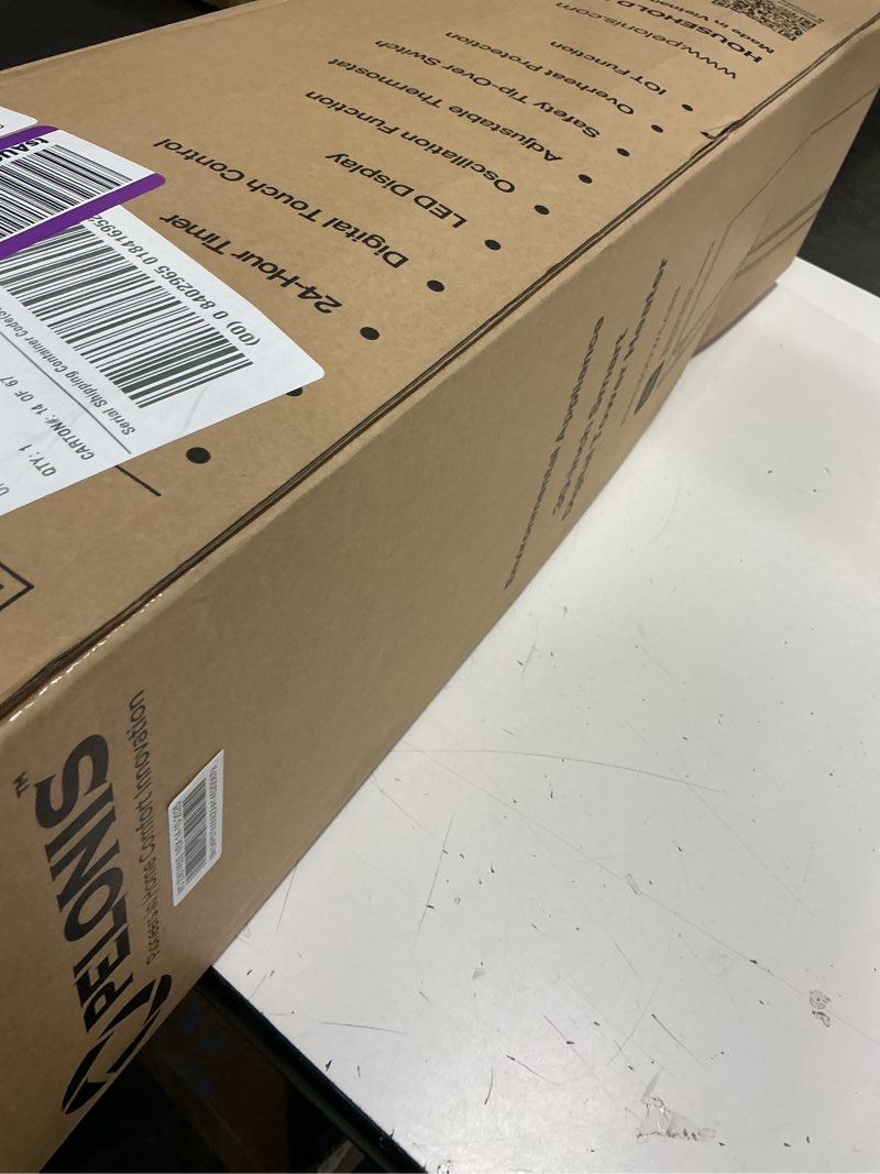 Condition photo showing Good Condition for pelonis space heater large room, 30" smart electric heaters with thermostat, app & voice remote, 4 heat settings, eco mode, 24h timer, oscillating tower heaters for indoor use, bedroom, office 30 inch smart control