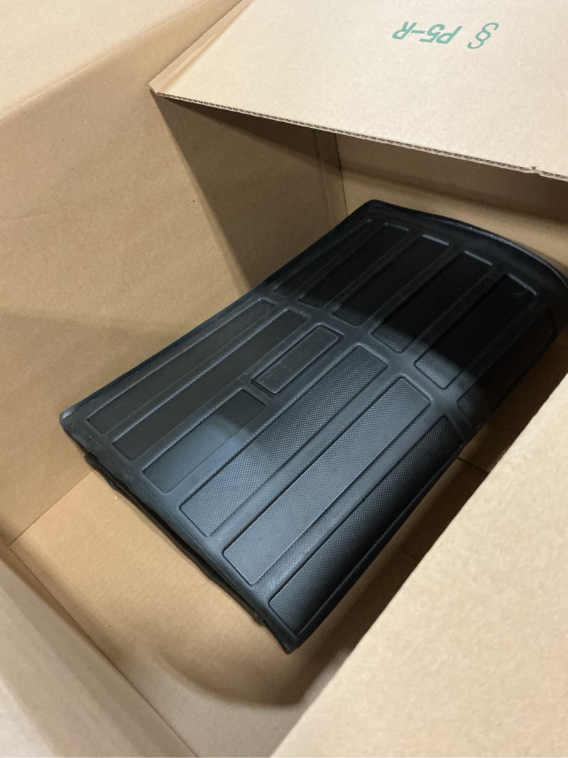 Condition photo showing Good Condition for cargo liner for 2023 2024 2025 mazda cx-50 accessories tpe cargo mat all weather odorless anti-slip rear cargo tray heavy duty trunk mat black trunk floor mat for 23+mazda cx-50 cargo liner