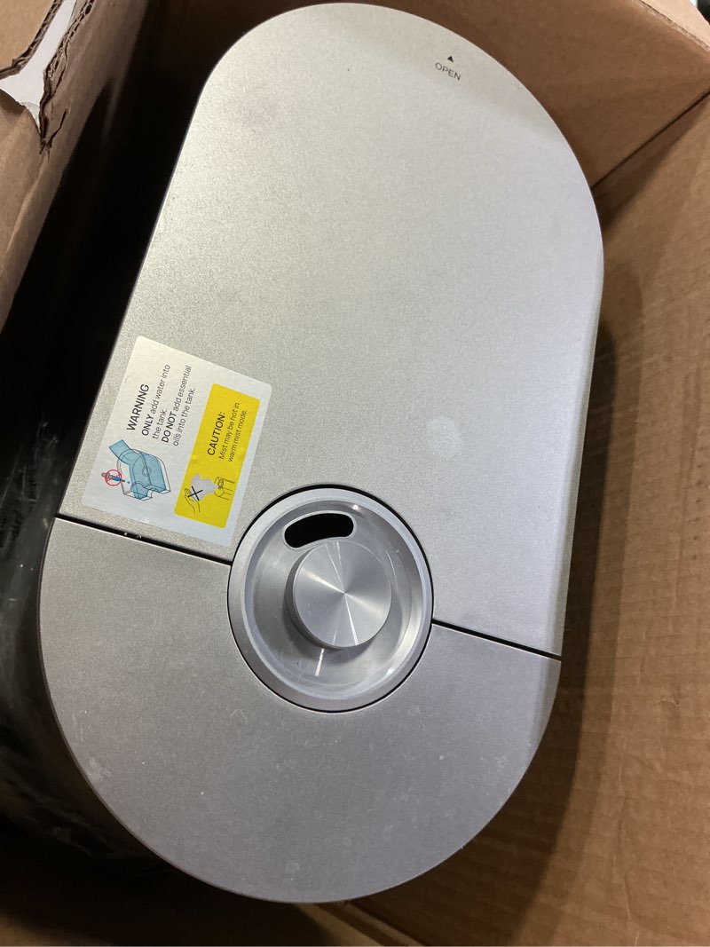 Condition photo showing Good Condition for DREO 6L Humidifiers for Bedroom, Smart Warm & Cool Mist for Large Room, 60Hr Quiet Runtime for Baby, Plant, Humidity Sensor, Indicator Light, 12H Timer, Google/Alexa, HM713S Silver