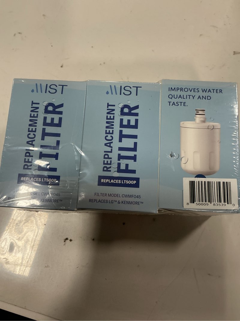 Mist 5231JA2002A Refrigerator Water Filter Replacement for LG LT500P, ADQ72910911, Kenmore 9890, Fri
