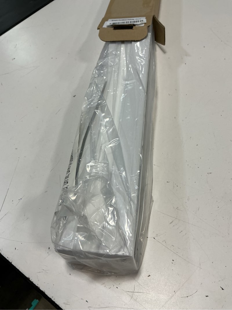 Condition photo showing Good Condition for blindsavenue cordless cellular honeycomb shade, light filtering blinds for indoor window, thermal insulation shades for home, noise reduction, color: white, size: 27" w x 48" h white 27"w x 48"h