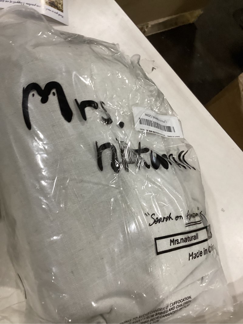 Condition photo showing Good Condition for mrs.naturall 102 inch long pinch pleated linen blackout curtains with hooks, high end luxury custom pleat thermal lined noise reducing window drapes for living room bedroom, cream 42"w x 102"l (pack of 2) natural