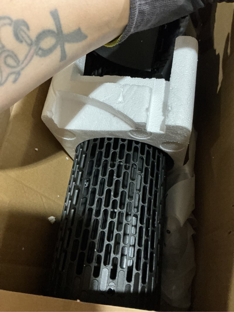 Condition photo showing Good Condition for dreo smart tower fan for bedroom, 40”-45” adjustable height, 28 ft/s velocity, dc motor, 9 speeds, 4 modes, 90°oscillating, standing fan, 20db quiet, 12h timer for home, office, google/alexa, black