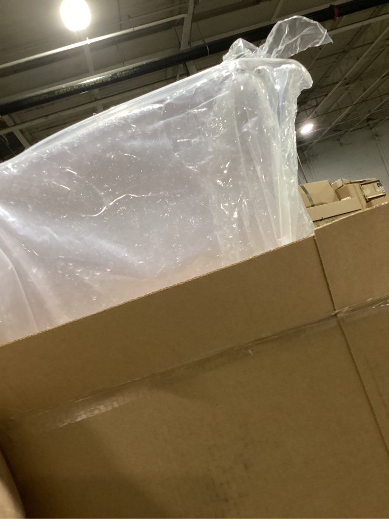 Condition photo showing As Is for 3 sets shelf covers wire rack cover for pantry, removable wood textured 24x12 inch pvc shelves covers (not wood) with acrylic clips for wire shelving home kitchen organization