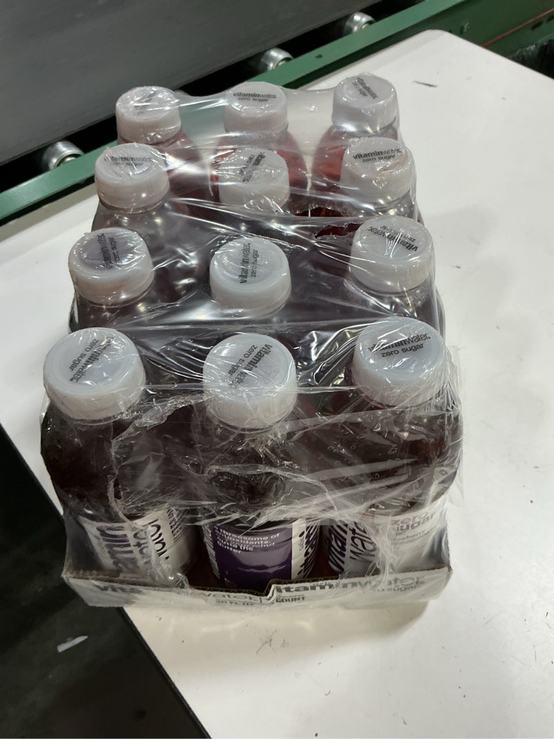 Condition photo showing Good Condition for ( BEST Before :20/10/2025) vitaminwater® XXX Acai-Blueberry-Pomegranate Zero Sugar Flavored Bottled Water Beverage
