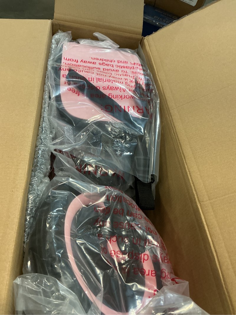 Condition photo showing New/Like New for newyoo Tricycle for Toddlers 1-3, Toddler Tricycle with Push Handle and Canopy, Toddler Bike, Birthday Gift and Toys for Girl and Boy, 6 in 1 Baby Trike, Balance Bike, TR009, Pink