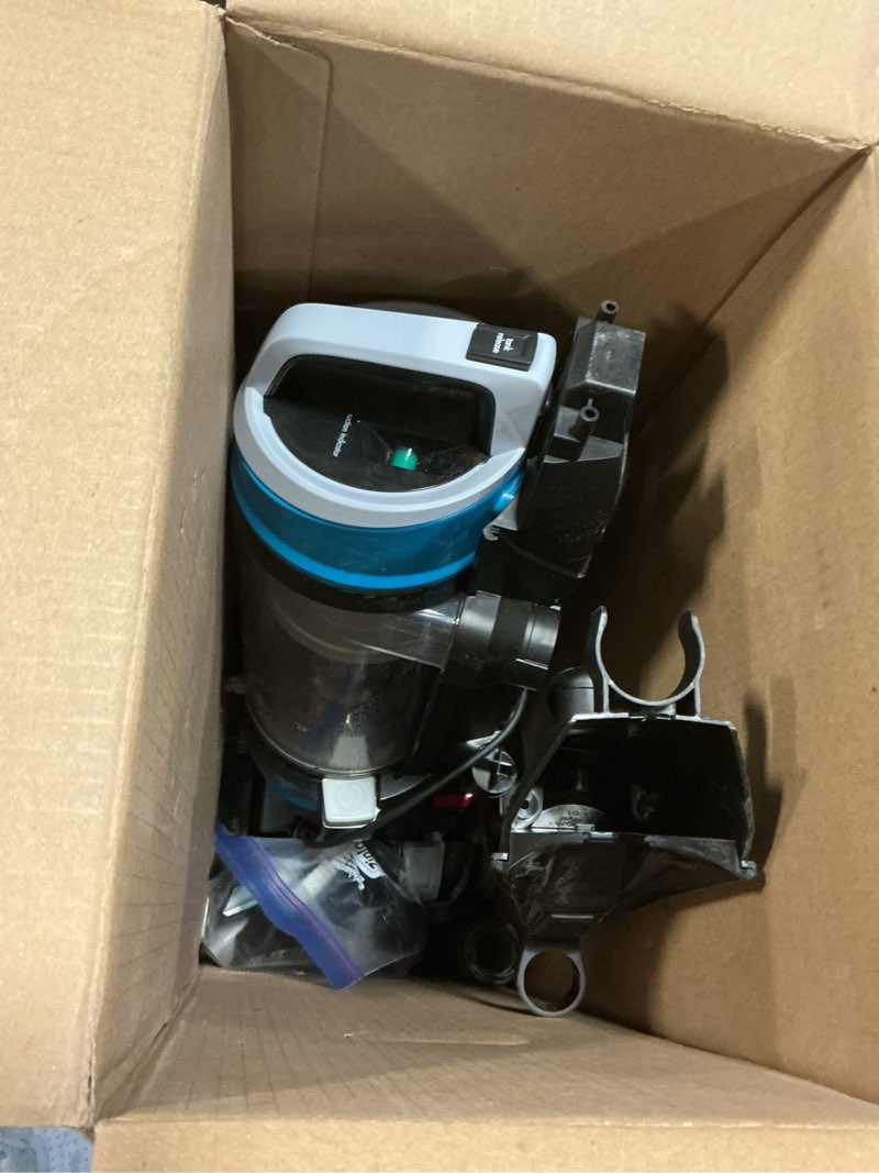 Condition photo showing As Is for Bissell 2254 CleanView Swivel Rewind Pet Upright Bagless Vacuum, Automatic Cord Rewind, Swivel Steering, Powerful Pet Hair Pickup, Specialized Pet Tools, Large Capacity Dirt Tank, Teal