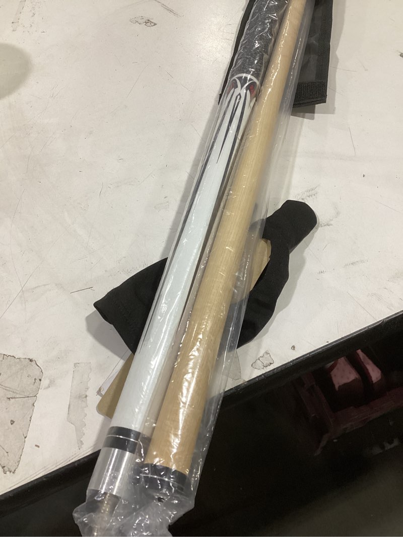 Condition photo showing Good Condition for Pool Cue Stick - 58 inch Maple Billiard Pool Stick, 19/20/21 oz 1/2 Maple Pool Cue Stick Kit, 2-Piece Billiard Pool Cue Stick 20 oz