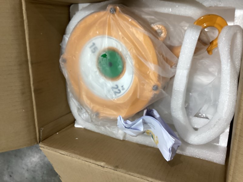 Condition photo showing Good Condition for yjingrui spring balancer 15~22kg(33~49lbs) retractable spring tool balancer balancer retractor 1.5m wire rope hanging holding equipment