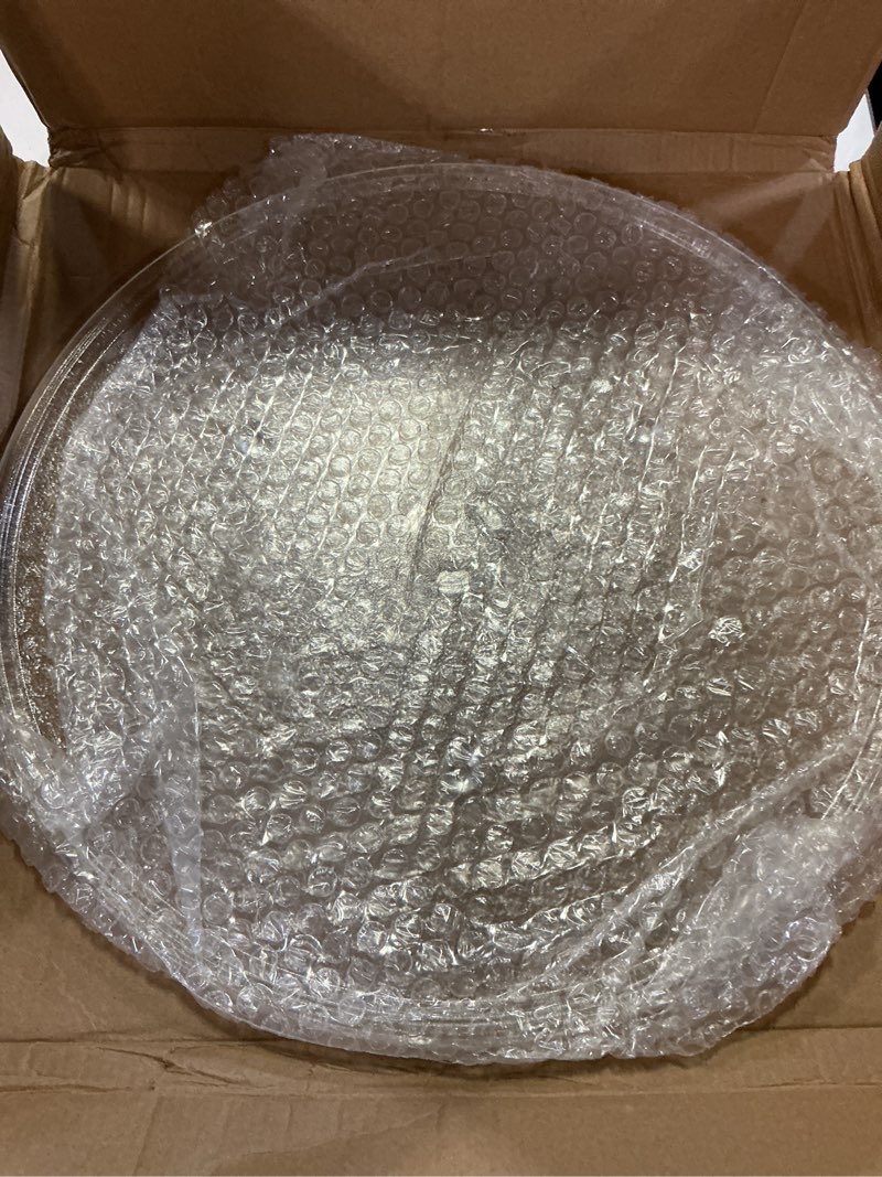 Condition photo showing Good Condition for Microwave Plate Replacement 14 1/8 inch Fits W10531726 Whirlpool Microwave Glass Plate - Exactly Replaces Rotating Microwave Turntable Plate - Durable Oven Dish Tray For Better Cooking And Reheating 14.18"