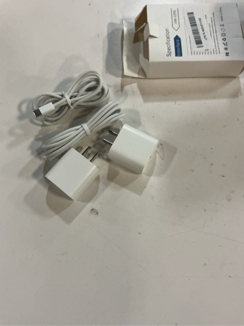 Condition photo showing Good Condition for iPhone 17 16 Charger Fast Charging,Apple iPhone USB C Fast Charger Block,2Pack 6FT Type C USB C to C Woven Cable Cord for iPhone 17/17 Pro Max/17 Pro/Air/16 Pro Max/16 Pro/15 Pro Max,iPad Pro/Air/Mini