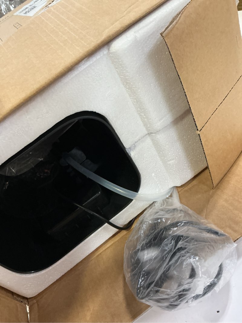 Condition photo showing As Is for humidifiers large room bedroom with 7 colors light, 2.1gal(8l) 3 speed quiet ultrasonic cool mist humidifier with 360° nozzle, humidity setting, timer,aroma box for home plant baby yoga sleep (black)