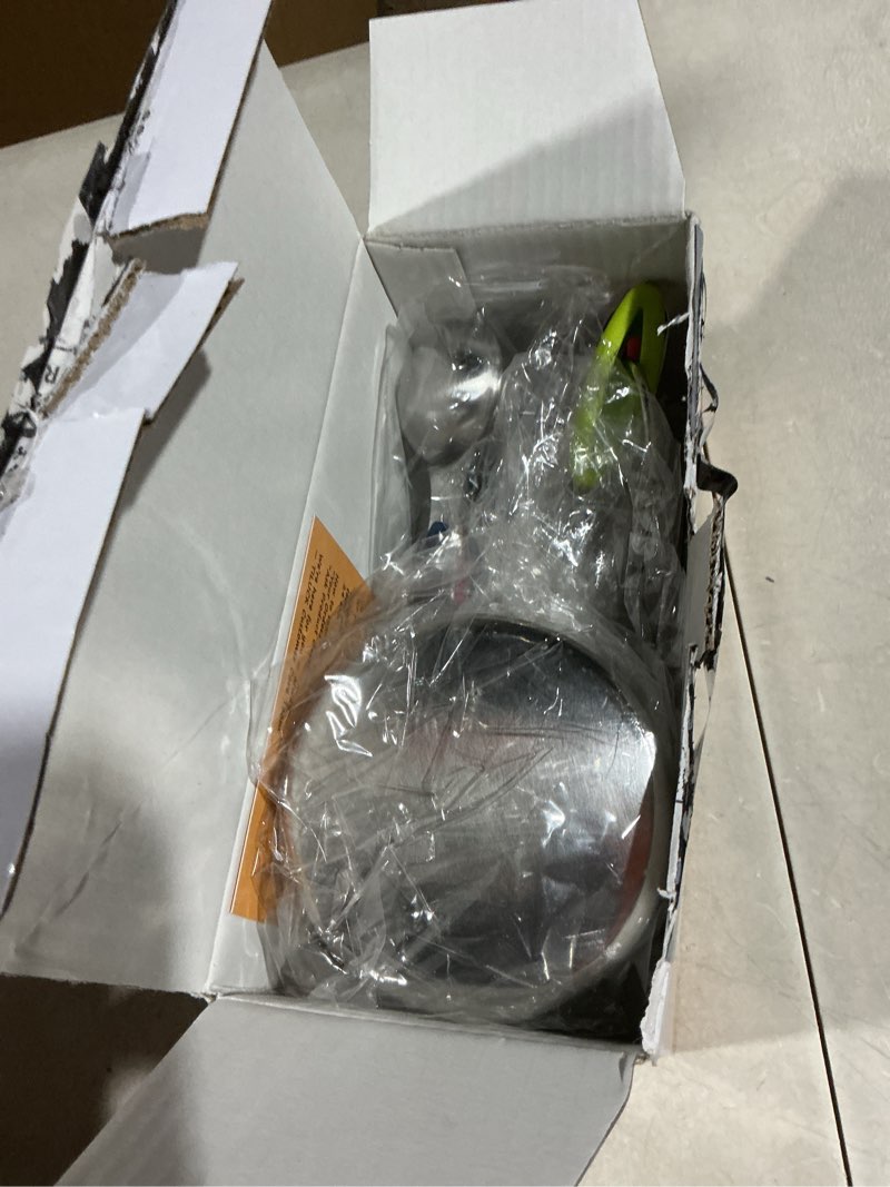 Condition photo showing Good Condition for TILUCK measuring cups and magnetic measuring spoons set, stainless steel measuring cups, 6 double-sided stainless steel measuring spoons & 1 leveler (12)