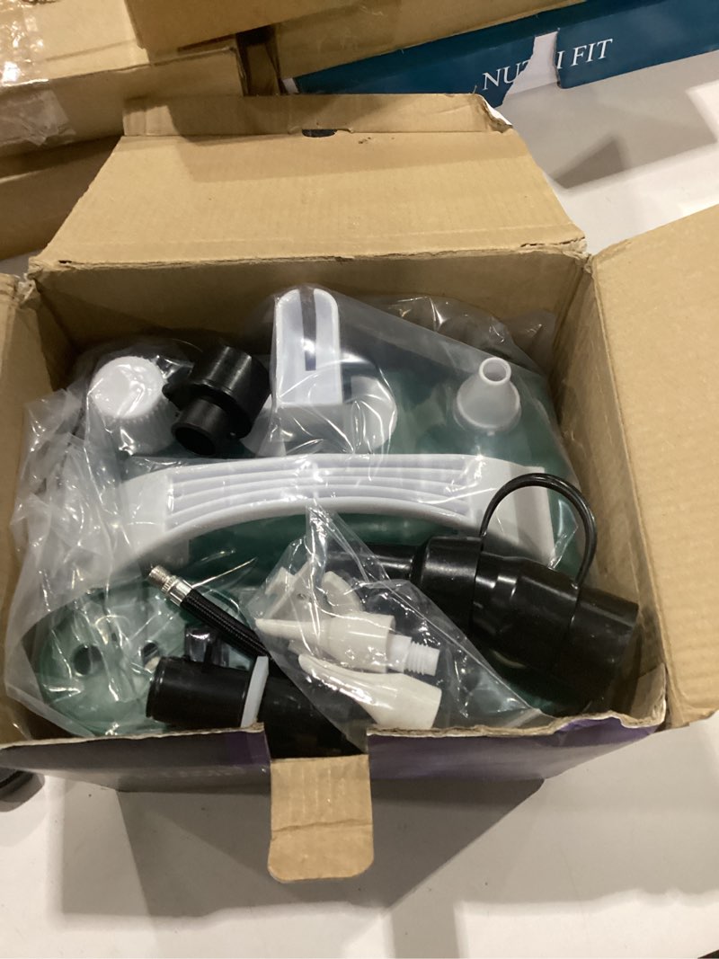 Condition photo showing Good Condition for Electric Balloon Pump, 4-in-1 Portable Electric Air Pump for Inflatables, Balloons and Sports Ball, Balloon Inflator for 260q,Foil, Latex Balloons and Pool Floats, Faster and Save Time green