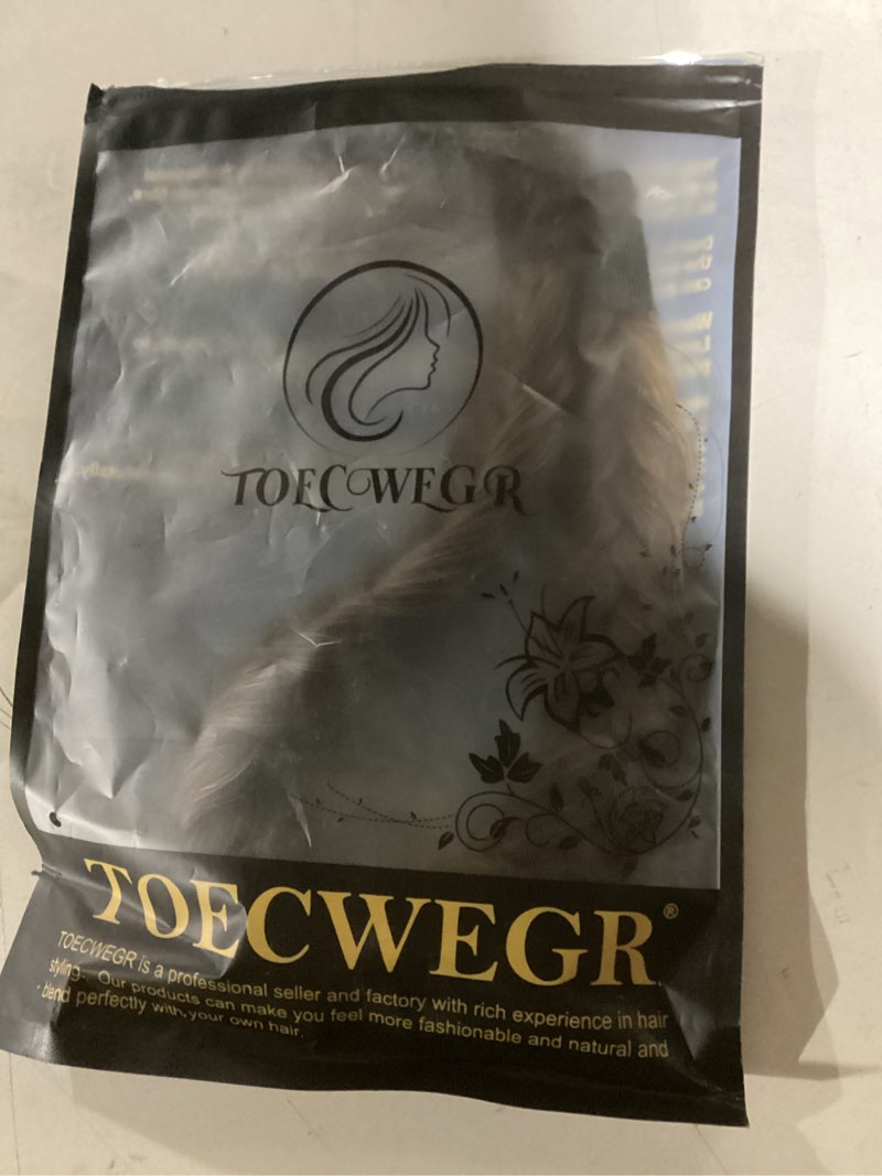Condition photo showing Good Condition for TOECWEGR Synthetic Hair Braided Headband Classic Wide Strands Wedding Disorderly Fluffy Braids Wig Band Women Beauty Accessory A0212FBA