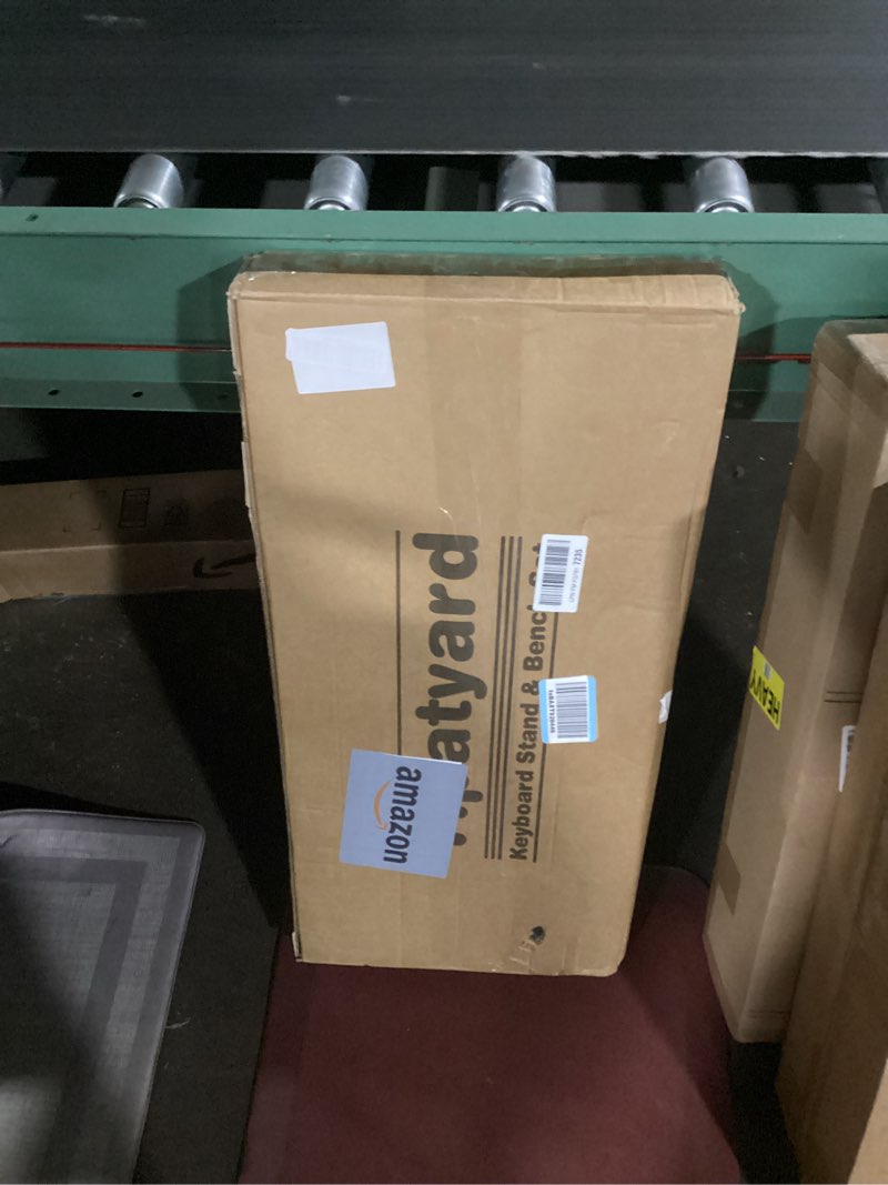 Condition photo showing New/Like New for tipatyard keyboard stand & bench set, upgrade heavy duty double-x keyboard stand, adjustable & portable digital piano stand with limit rod upgraded x-shape with limit rod