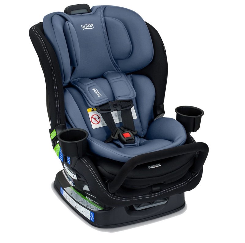 Britax Poplar S Slim 17-Inch Design with ClickTight Technology Convertible Car Seat - Arctic Onyx