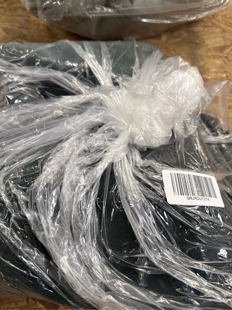 Condition photo showing Good Condition for cotton velvet room darkening curtain, 48x84, spruce