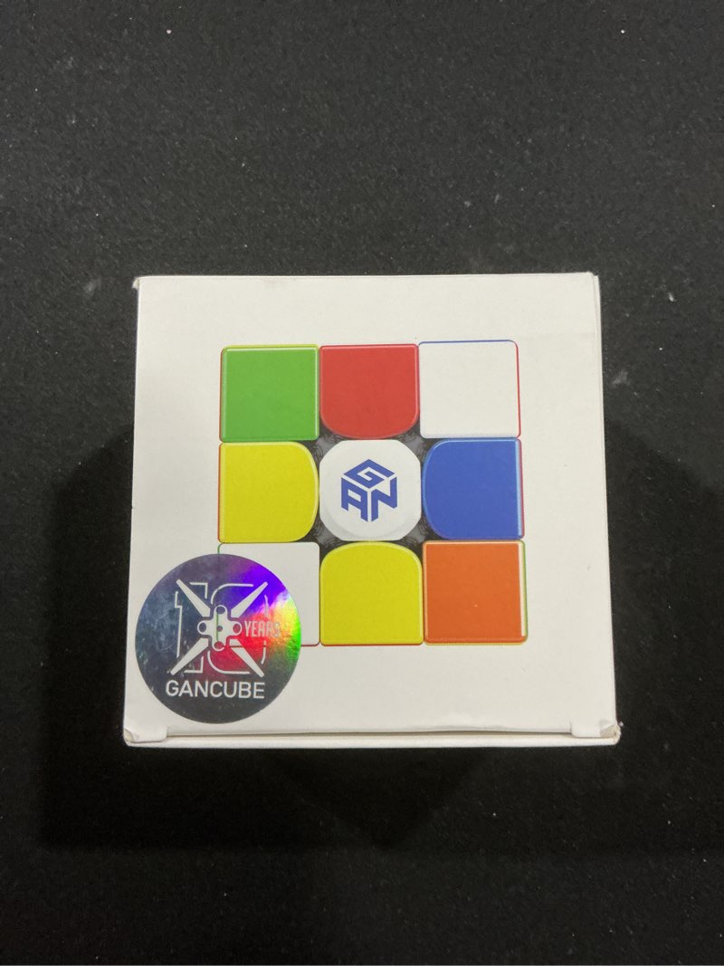 Condition photo showing New/Like New for GAN 356 R S, 3x3 Speed Cube Gans 356RS Magic Cube Non-Magnetic (Stickerless)