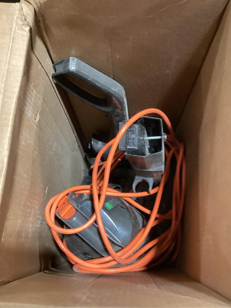 Condition photo showing As Is for hoover commercial taskvac bagless upright vacuum cleaner, furniture guard lightweight hepa filtered professional grade long-lasting, 15 pounds 35-foot long cord, ch53010, black upright bagless vacuum with hepa filtration