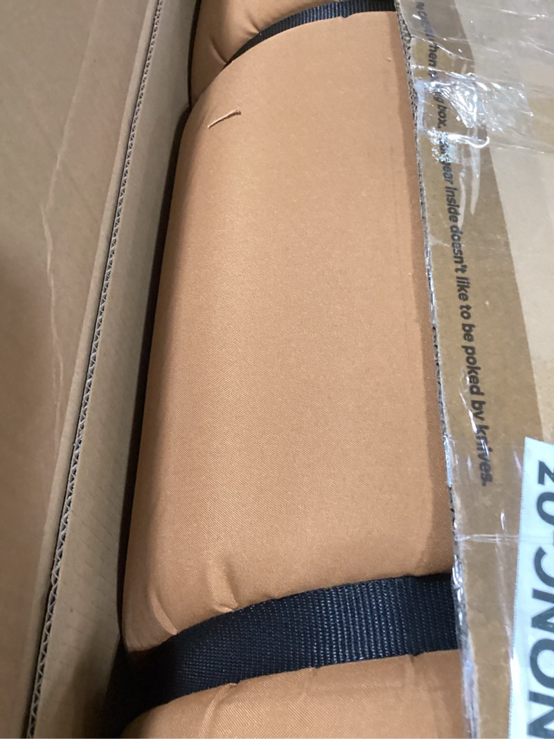 Condition photo showing New/Like New for Teton Outfitter Canvas Camping Pad, Comfort Infused Sleeping Pad, Glamping Level Comfort with a Cloud Like Mattress, Perfect with Outfitter Camp Cots Universal Camp Pad | 80" x 30" x 2"