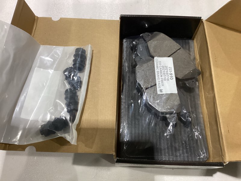 Condition photo showing New/Like New for Power Stop Z23-910 Front Z23 Evolution Sport Carbon Fiber Infused Ceramic Brake Pads with Hardware For Jaguar X-Type 2002-2008 [Model Specific]