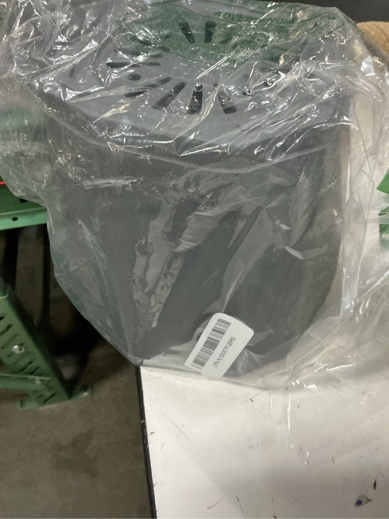 Condition photo showing Good Condition for 2 pack self watering plant pots 8.4" self watering planters for indoor and outdoor plants african violet self watering clear pots for plants large herb orchid flower houseplant pots, dark grey dark grey 8.4 inch - 2 pack