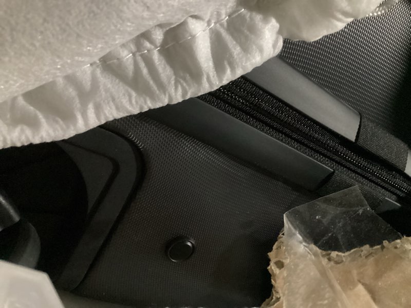 Condition photo showing Good Condition for LEVEL8 Rolling Carry on Luggage Airline Approved, Carry-on Suitcases with Wheels, Lightweight Luminous Textured Luggage for Men Women, Tsa Lock, 20 Inch, Dark Grey Grey Carry-On 20 Inch