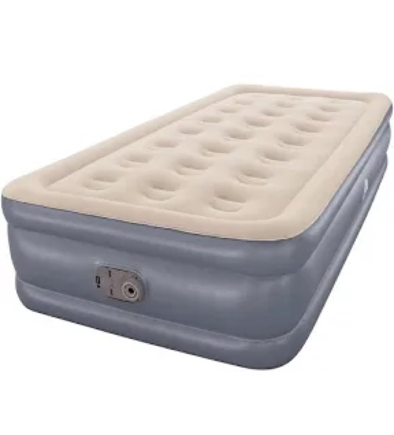 ozark trail 16" air mattress with built-in electric pump 671kce