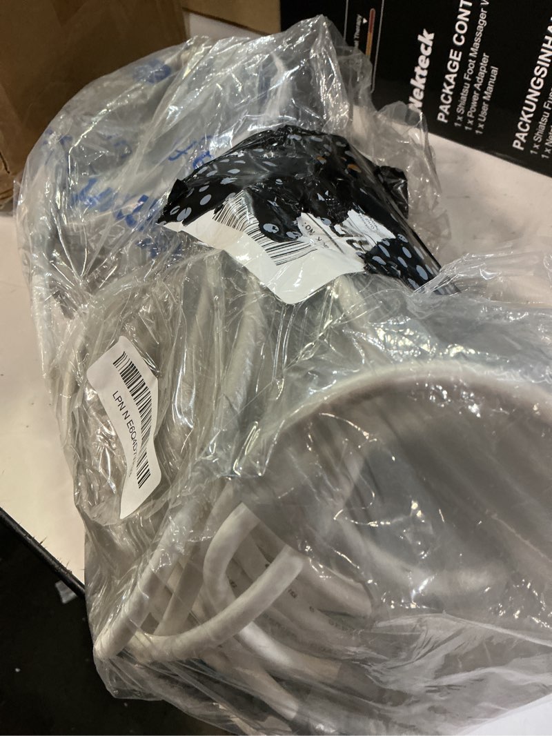 Condition photo showing As Is for g-plug 75ft rg6 coaxial cable connectors set - high-speed internet, broadband and digital tv aerial, satellite sky cable extension- weather-sealed double rubber o-ring and compression connectors white white 75ft