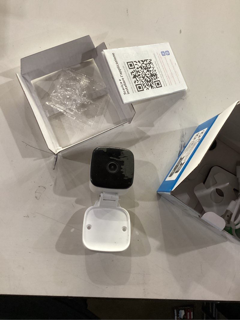 Condition photo showing As Is for 2K Window Cameras for Home Security- 5Ghz & 2.4Ghz WiFi Window Camera, Color Night Vision, Motion & Human Detection, Continuous 24/7 Recording, Cloud(Optional) & Local Storage, K1 1P 2.4GHz&5GHz-1P-W