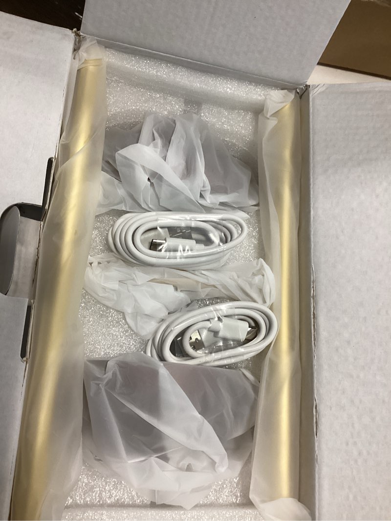 Condition photo showing Good Condition for 2 Pack LED Cordless Table Lamp Rechargeable,5000mAh Battery Operated Table Lamp, 3 Color Stepless Dimming Metal Table Light with Memory Function for Outdoor, Dinner, Patio, Home.(Brown)