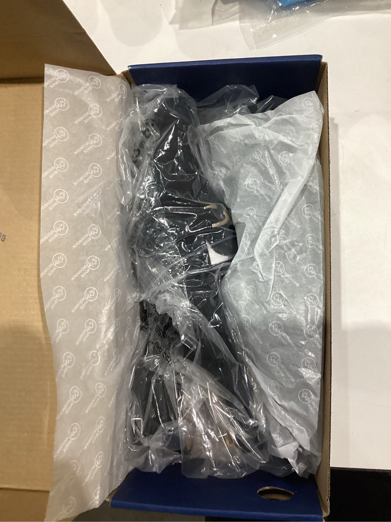 Condition photo showing New/Like New for WHITE MOUNTAIN Women's Boreal Low Block Loafer Heel 10 Black/Fabric