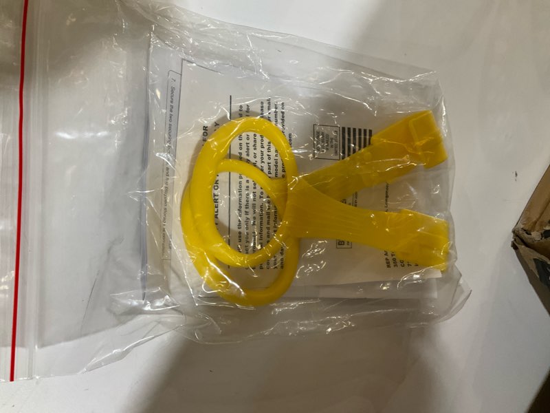 Condition photo showing As Is for foldable baby playpen