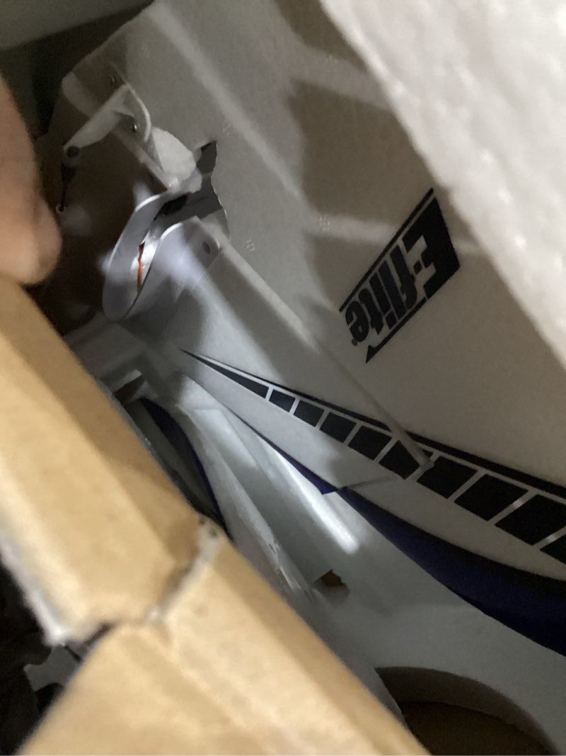 Condition photo showing As Is for e-flite rc airplane night radian 2.0m bnf basic transmitter battery and charger not included efl36500