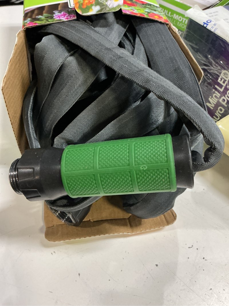 Condition photo showing As Is for expert gardener lightweight performance garden hose 25 ft