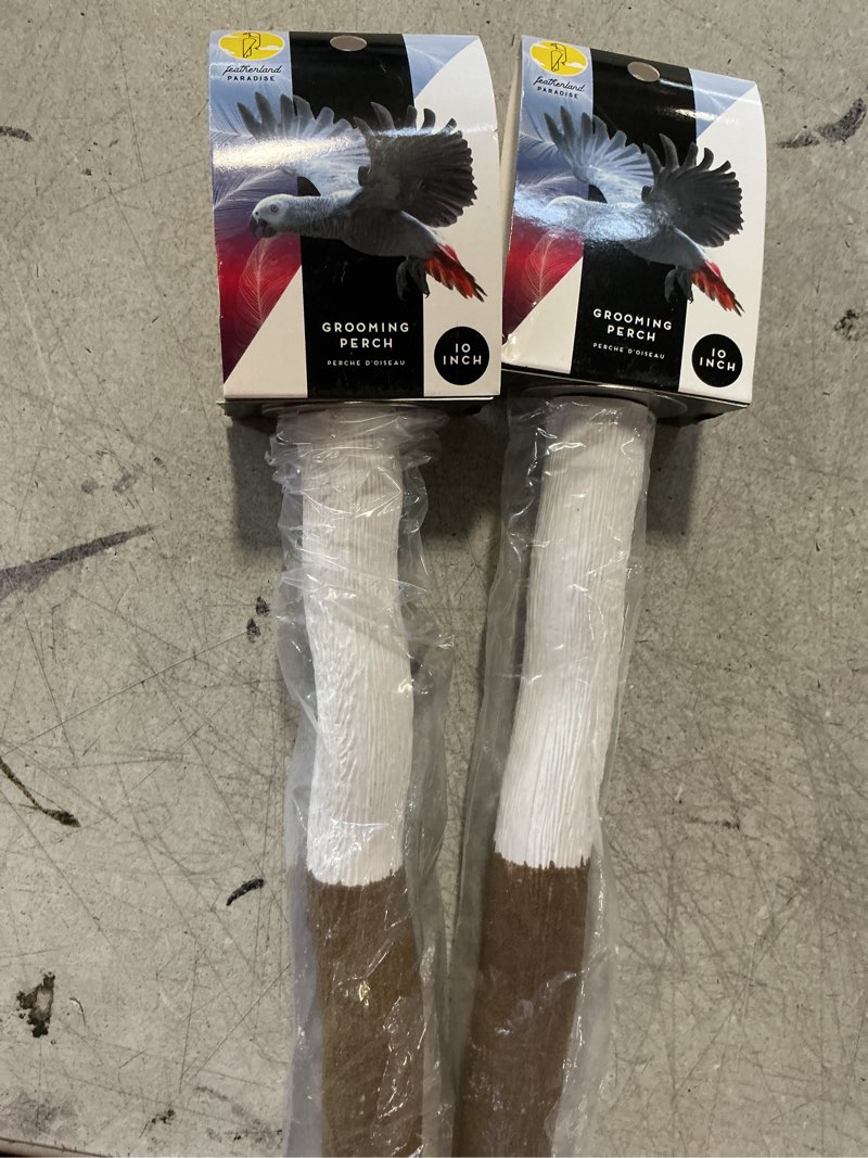 Condition photo showing New/Like New for Paradise Toys Grooming Perch, 1 1/4-Inch Dia. by 10-Inch L(Pack of 2)