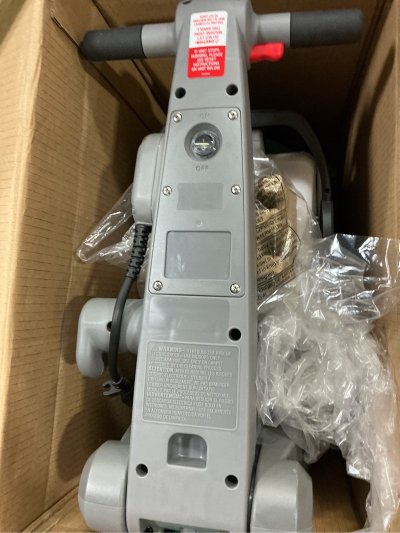 Condition photo showing Good Condition for bissell commercial bissell biggreen commercial bg10 deep cleaning 2 motor extractor machine