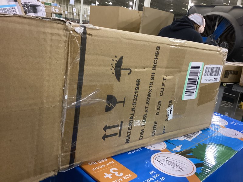 Condition photo showing As Is for Mikasa Electric Candle Warmer with Glass Shade and Wood Base - Candle Lamp Warmer with Amber Accents