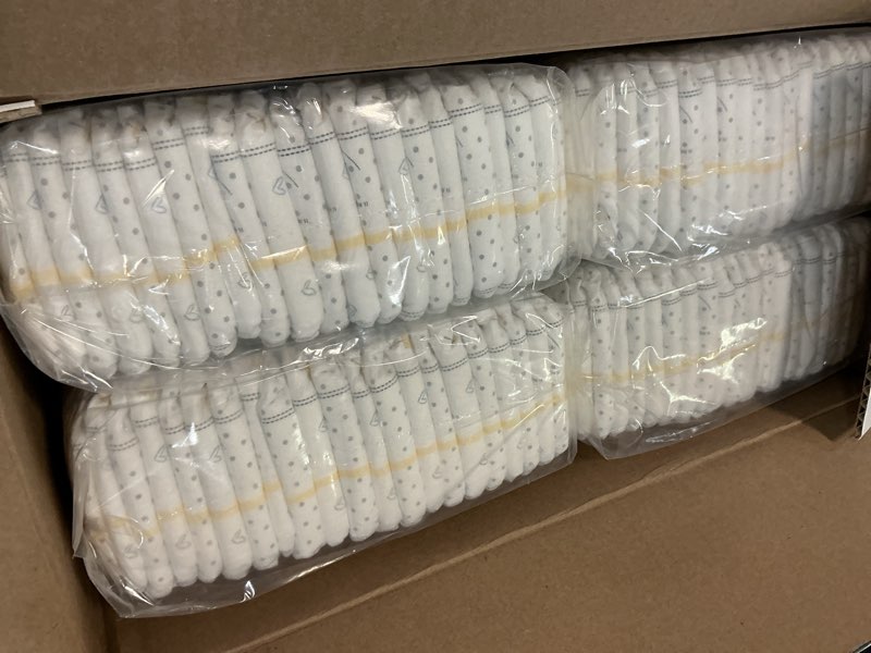 Condition photo showing Good Condition for huggies size 1 diapers, little snugglers baby diapers, size 1 (8-14 lbs), 168 count, packaging may vary size 1 168