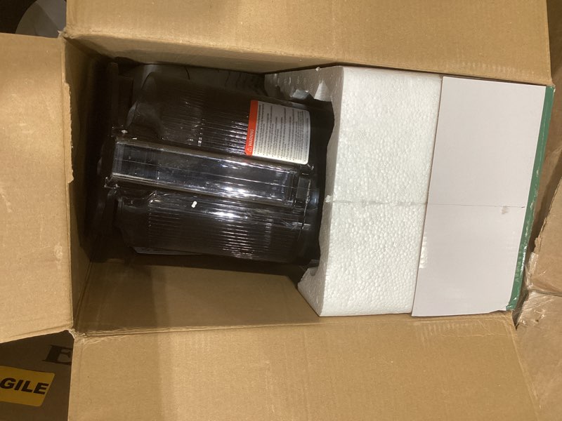 Condition photo showing As Is for Canoly C09 Cold Press Juicer, 6" Extra Wide Feed Chute, 3-IN-1 Strainers (Juice & Sorbet & Nut Milk), Powerful AC Brushless Motor, Self Precut System, Juicer Machines with BPA-Free (Classic)