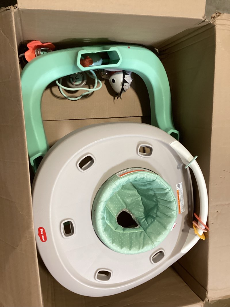 Condition photo showing As Is for tiny love 4-in-1 here i grow mobile activity center, magical tales