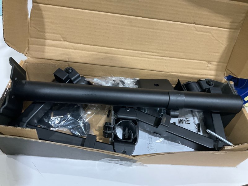 Condition photo showing As Is for HEMUDU Single Desk Monitor Arm Mount Stand Fit for 13 inch to 32 inch Flat Curved Computer Screen with Swivel, Height Adjustable, Rotation,Holds up to 77lbs, Black 13 inch - 32 inch